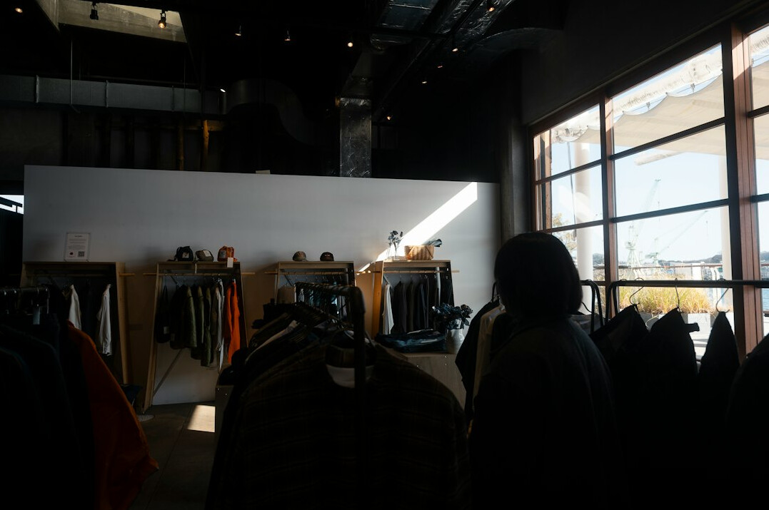 security guard monitoring retail