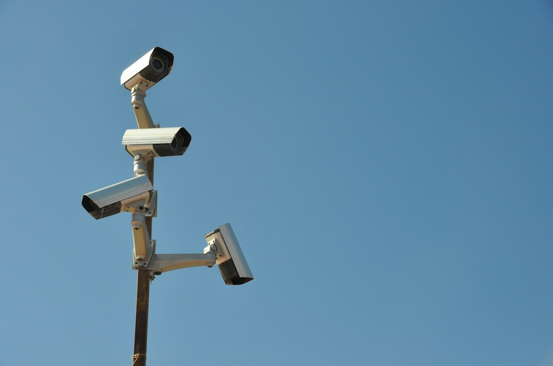 security camera monitoring retail